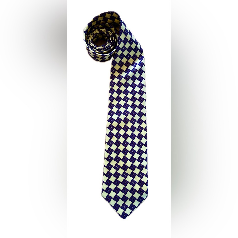 Christian Dior Monsieur Necktie Luxury Fashion Elegance 100% Silk - Picture 1 of 5